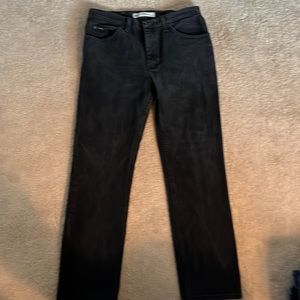 Mens Lee’s Black Regular Fit Jeans